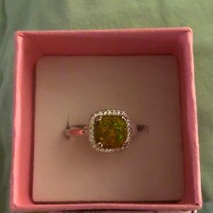 RBP Goldenrod Fire Opal Ring